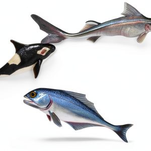 Alphabet Book Ocean Animals for Preschool and Charlesbridge Water-0