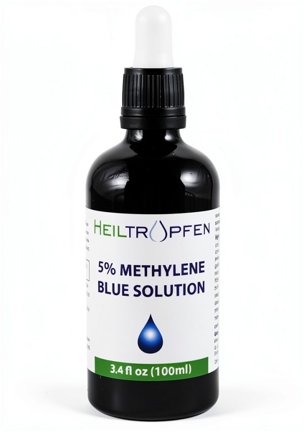 Methylene Blue 5% Solution 3.4 Fl Oz 100ml USP Grade Heiltropfen-0