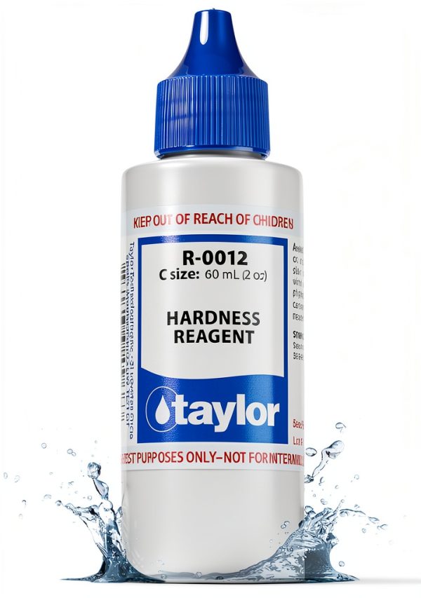Taylor R-0012-C Hardness Reagent 2oz Dropper Refill for Pool & Spa-0