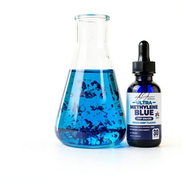 Alex Jones Methylene Blue Drops 1% USP Grade Fresh Mint 50ml-6