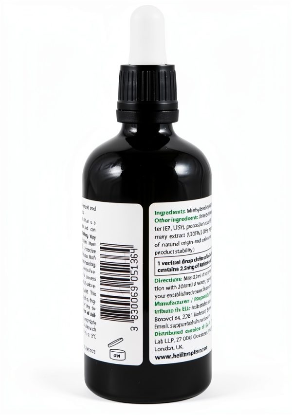Methylene Blue 5% Solution 3.4 Fl Oz 100ml USP Grade Heiltropfen-5