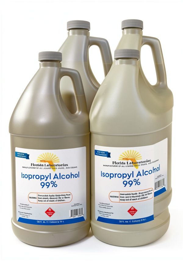 Isopropyl Alcohol 99% Anhydrous 4 Gallon – Florida Labs Lab Grade-0