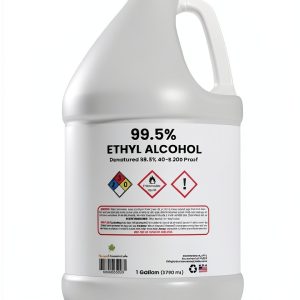 Ethyl Alcohol 99.5% Denatured Alcohol 40-B 200 Proof by Natural Cosmetic Labs | Made in The USA | Gallon - Pack of 1-0