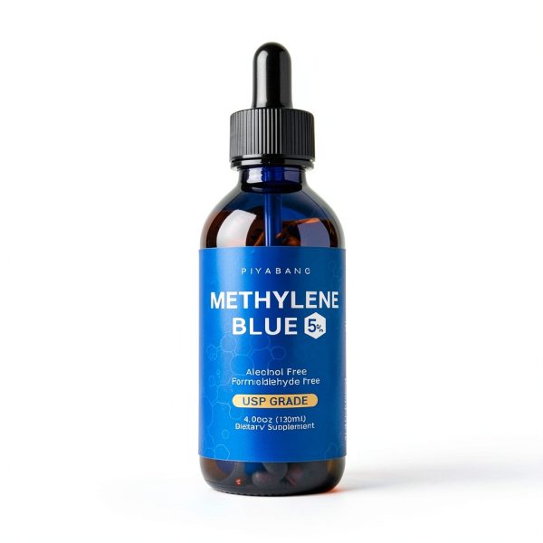 Methylene Blue Pharmaceutical Grade 5% USP Drops Piyabang 120mL-1