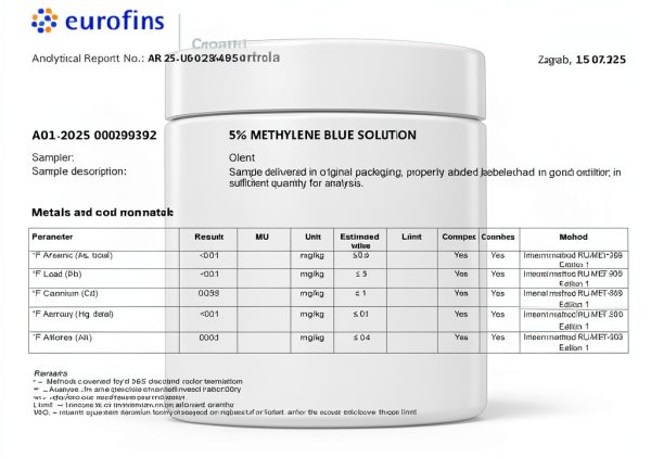 Methylene Blue 5% Solution 3.4 Fl Oz 100ml USP Grade Heiltropfen-2