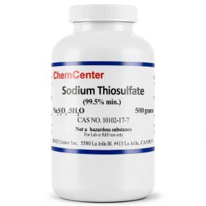 Sodium Thiosulfate, Fine Crystals, 99.5% min., 500 Grams (1.1 lb.)-0