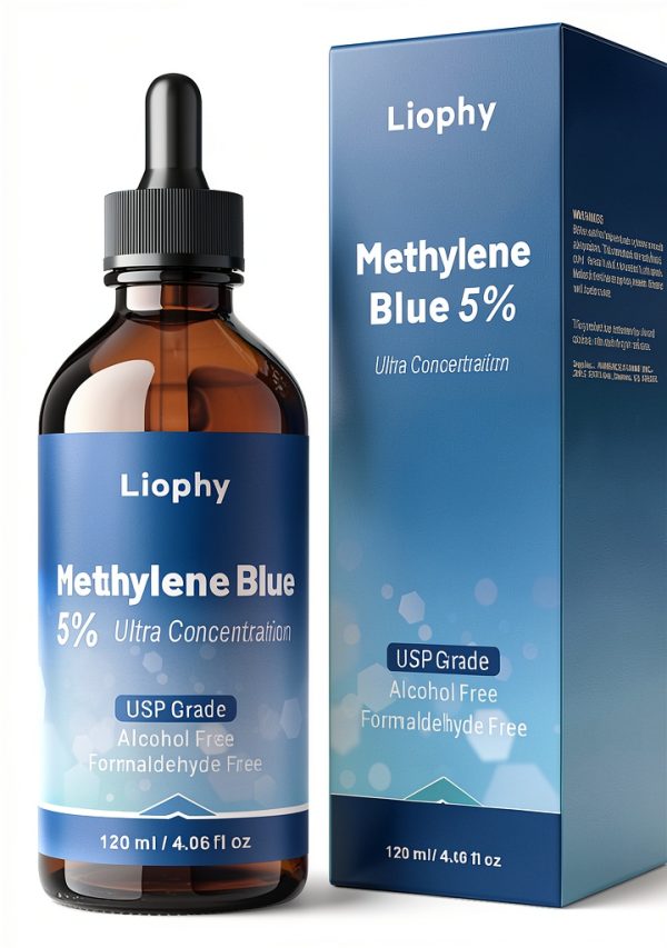 Methylene Blue Liophy Pharmaceutical Grade Drops 5 Percent 120 mL-0