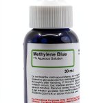 ALDON Innovating Science Methylene Blue 1% Aqueous Solution, 1 fl oz (30mL) Dropper Bottle - Methyl Blue Microscope Stain - The Curated Chemical Collection-0